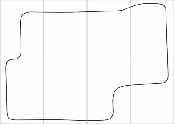 HYUNDAI SONATA VI NF 2005-2010 Templates for car mats