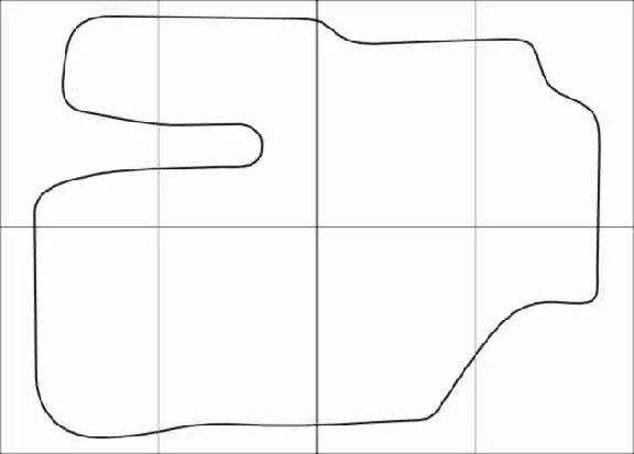 HYUNDAI TRAJET 2004-- Templates for car mats