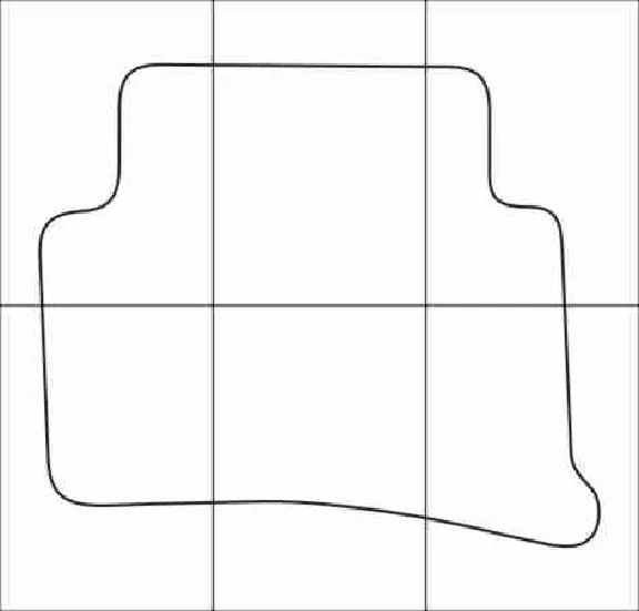 HYUNDAI TUCSON 2015-20 Templates for car mats