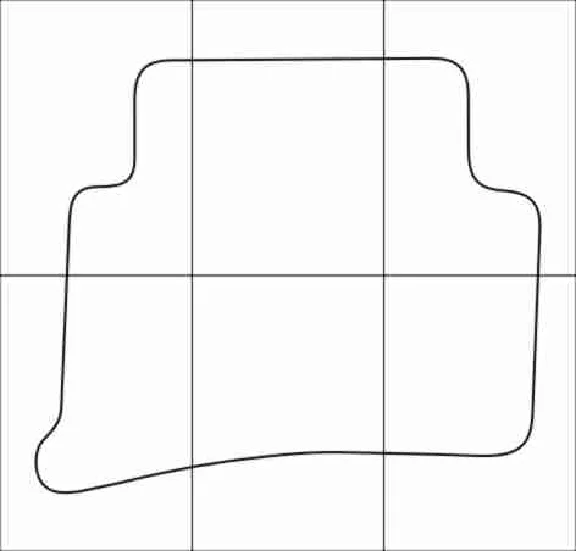 HYUNDAI TUCSON 2015-20 Templates for car mats