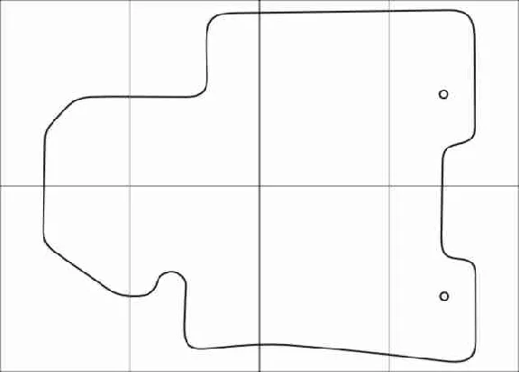 HYUNDAI TUCSON 2015-20 Templates for car mats
