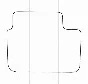 KIA CEED 2012-16 Templates for car mats. Vector