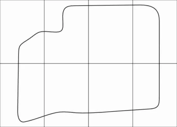 KIA PIKANTO 2004-11 Templates for car mats. Vector