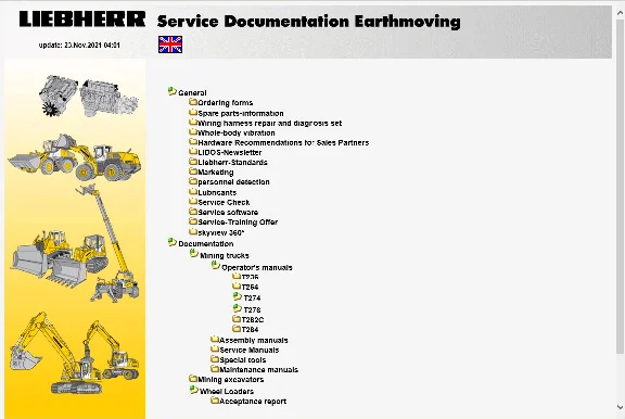 Liebherr Lidos Offline COT, LBH, LFR, LHB, LWT, MIN