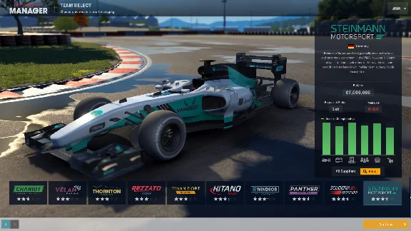 🟣 Motorsport Manager  - Steam Offline 🎮
