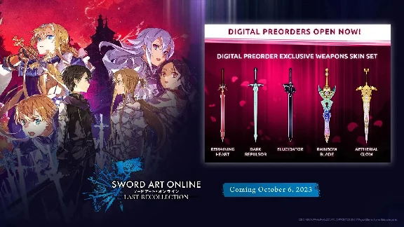 SWORD ART ONLINE Last Recollection Deluxe Xbox One X|S