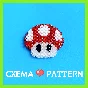 Pattern: Toad (Super Mario Bros.) 🍄