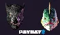 🏖️ PAYDAY 2 - Lycanwulf and The One Below Masks 🏆 DLC