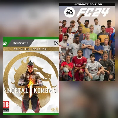 MORTAL KOMBAT 1 + EA Sports FC 24 ❤️‍🔥 XBOX