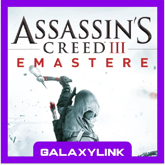 🟣 Assassin´s Creed III - Remastered Ubisoft Offline 🎮