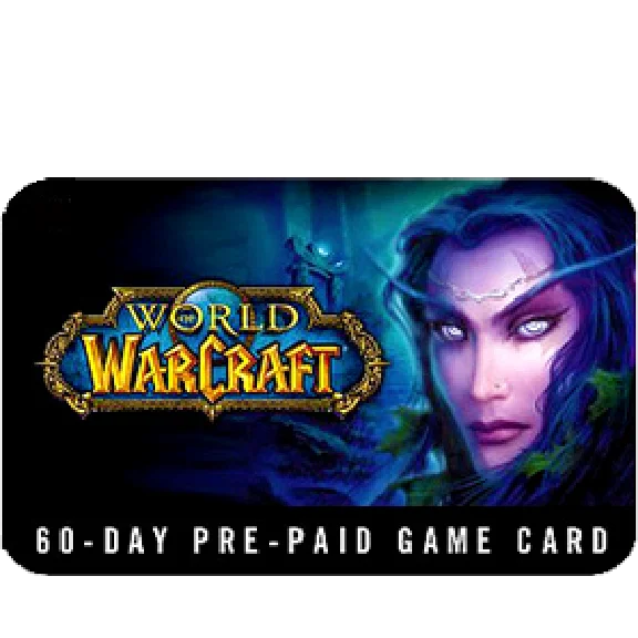 WORLD OF WARCRAFT: TimeCard (60 days, Euro) - SCAN