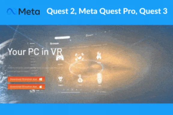 Virtual Desktop Oculus Quest 2/3/Pro Meta Quest