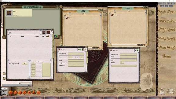 Fantasy Grounds - FG Theme - Wizard´s Desk DLC