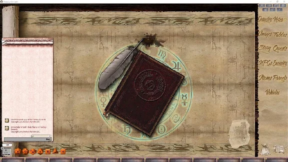 Fantasy Grounds - FG Theme - Wizard´s Desk DLC