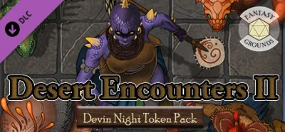 Fantasy Grounds - Devin Night Token Pack 150: Desert En