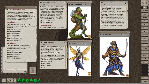 Fantasy Grounds - Southlands Player´s Guide for 5th Edi