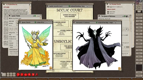 Fantasy Grounds - Monsters of Feyland DLC * STEAM RU ⚡