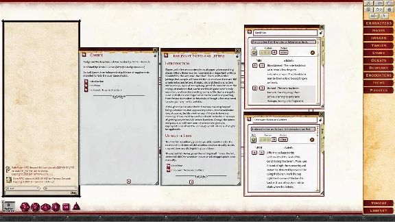 Fantasy Grounds - Rumours, Notes and Books Collection (