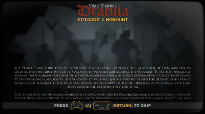 Vlad Voievod Dracula. Episode 1 Manhunt STEAM KEY