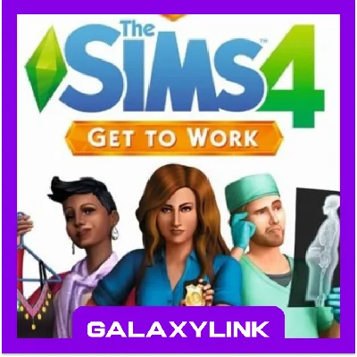 🟣 The Sims 4 + Get To Work - Steam Offline 🎮
