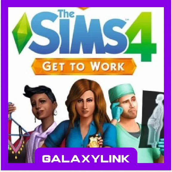 🟣 The Sims 4 + Get To Work - Steam Offline 🎮