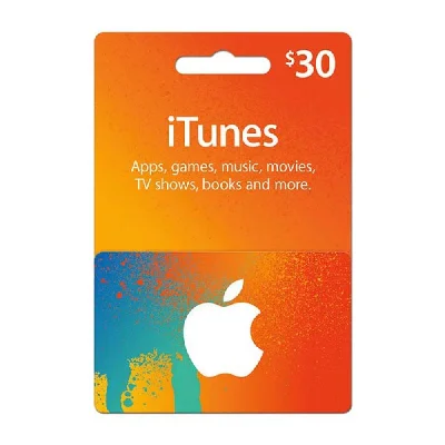 30$ iTunes Card USA🇺🇲🔥✅