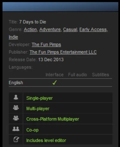 7 Days to Die - Steam Gift - Region Free (ROW)