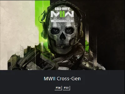 💥Call of Duty: MWII Cross-Gen 🔵 PS4 / PS5 🔴TURKEY🔴