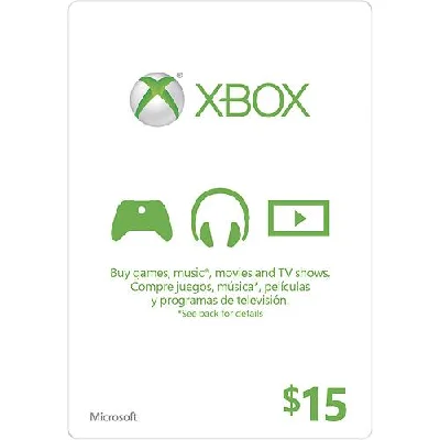 XBOX LIVE CARD $15 (USA) | СКИДКИ