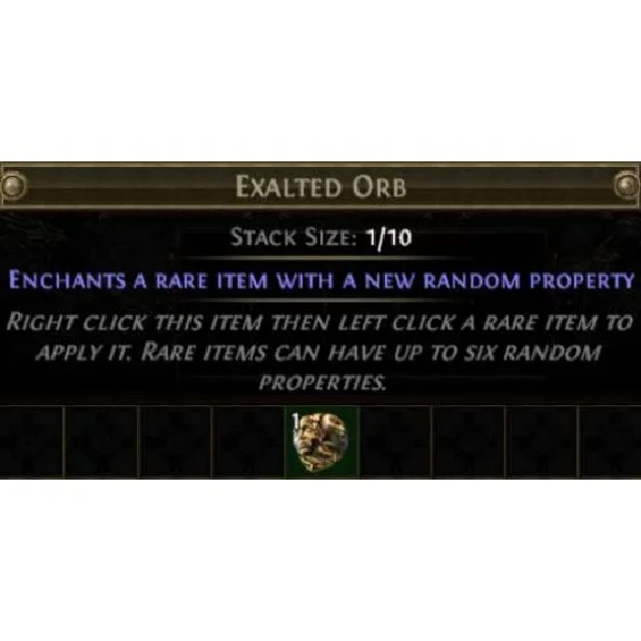 Path of Exile Exalted Orb - All servers [KingPeon]