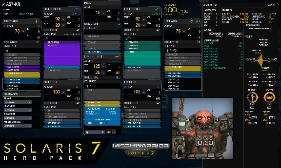 MechWarrior Online™ Solaris 7 Heroes Starter Pack DLC