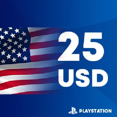 🎯PSN 25$ USD (США)🎯