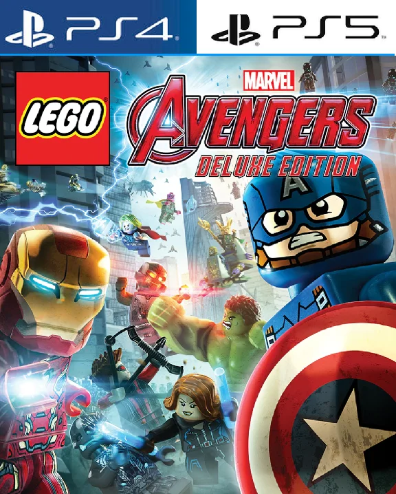 🎮LEGO Marvels Avengers Deluxe (PS4/PS5/RUS) Аренда 🔰