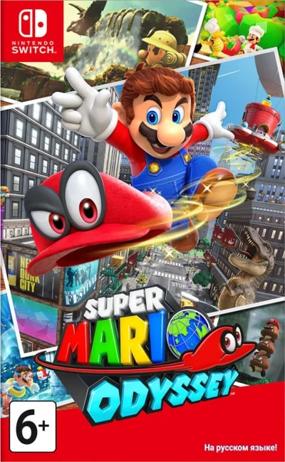 🔥Super Mario Odyssey™ Nintendo Switch Покупка на акк