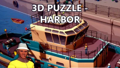 🔥 3D PUZZLE - Harbor | Steam RU+UA+KZ+CIS 🔥