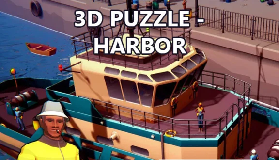 🔥 3D PUZZLE - Harbor | Steam RU+UA+KZ+CIS 🔥