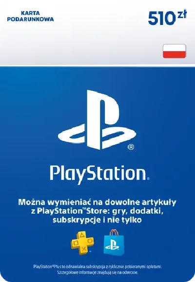 PSN PLAYSTATION CARD - 510 PLN zl ZLOTY 🇵🇱🔥POLAND PL