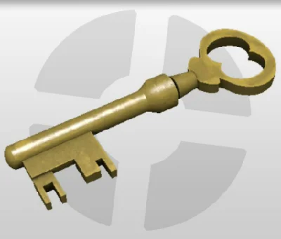 Mann Co Supply Crate Key