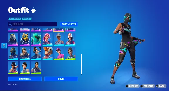 FORTNITE🎮 43+ СКИНОВ АККАУНТА |OG STW BATMAN| + ПОЧТА