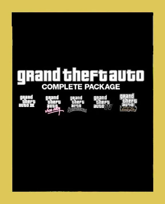 🎁GTA GRAND THEFT AUTO 3+VICE CITY+SAN ANDREAS+IV Steam