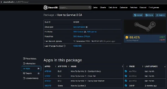 How to Survive 2 EA [Game + 3xDLC] (Steam Gift RU+CIS)