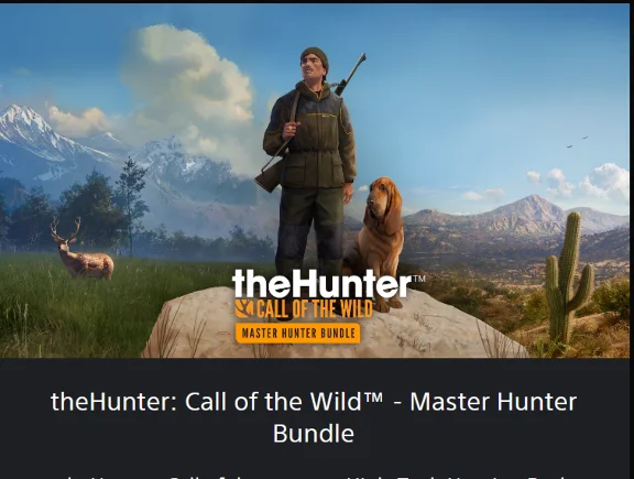 💥theHunter: Call of the Wild 🔵 PS4 / PS5 🔴TURKEY🔴