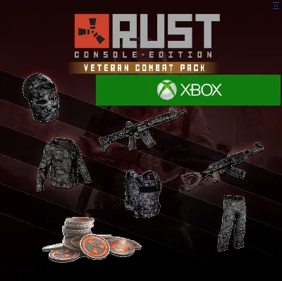 ☑️⭐RUST Боевой Комплект Темный камуфляж XBOX⭐На Ваш⭐☑️