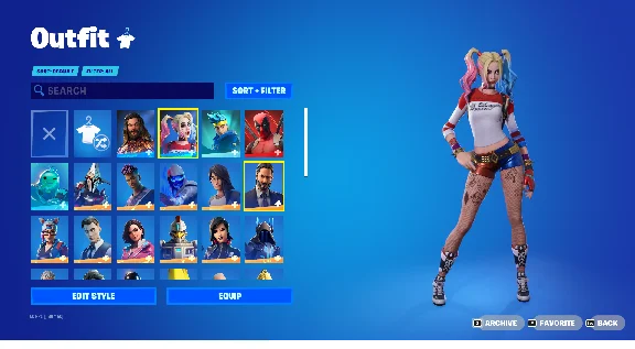 FORTNITE🎮47+ SKINS ACCOUNT |OG John Wick Ninja| + MAIL