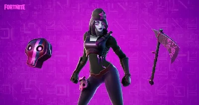 FORTNITE DARK SKULLY  (MIDNIGHT DRIVE PACK)