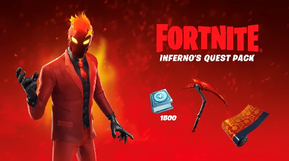 🔥FORTNITE: Inferno´s Quest Pack XBOX/PC/PS Key🔑🌎