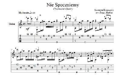 Nie Spoczniemy (Czerwone gitary) guitar cover