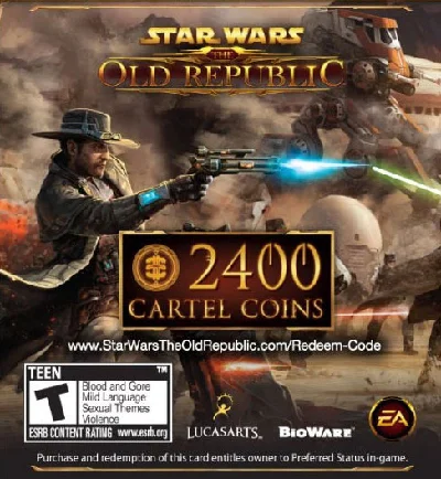 SWTOR key for 2400 CARTEL COINS | DISCOUNTS