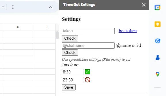 Telegram bot to comments toggle