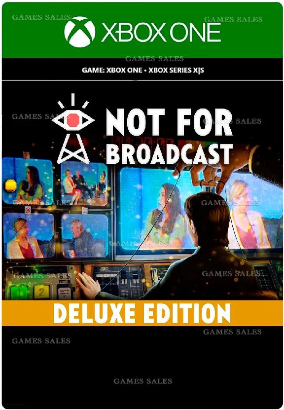 ✅❤️NOT FOR BROADCAST DELUXE EDITION❤️XBOX ONE|XS🔑KEY